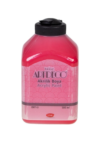 Artdeco Akrilik Boya 500ml Ateş Kırmızı 70L