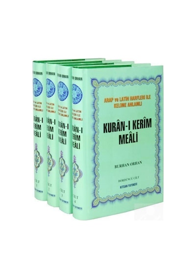 Kuran-ı Kerim Meali / Arap ve Latin Harfleri İle Kelime Anlaml... 9789758833108