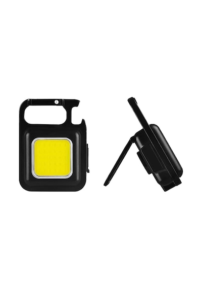 Ayt Powermaster Pm-21489 Cob Ledli 3 Fonksiyonlu Anahtarlık Şarjlı Lamba El Fener Işıldak Mıknatıslı