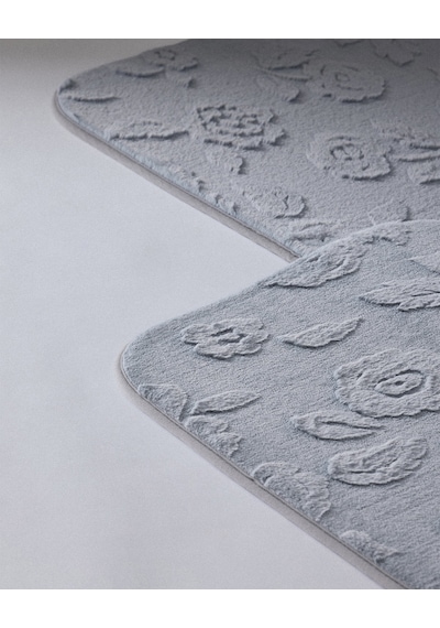 Madame Coco Frisson 2'li Banyo Paspası - Gri - 50x80 Cm 8684427141212 Çok Renkli