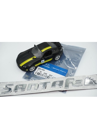 Hyundai Santafe Bagaj Krom Abs 3M 3D Yazı Logo Amblem