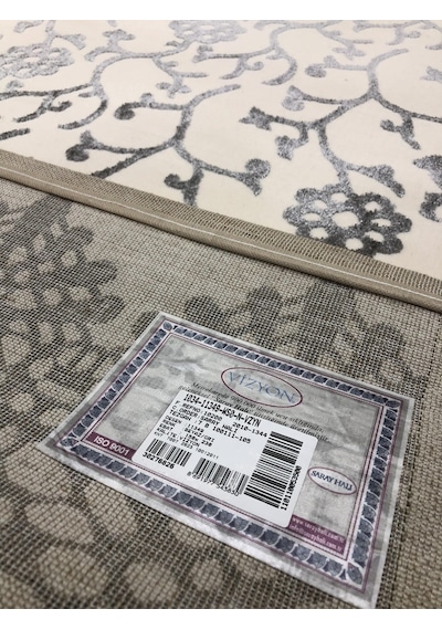 Saray Halı Vizyon 11349 Ws 150X230 Gri Beyaz 4 M2 Halı !