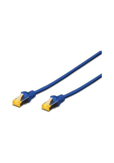Digitus Dk-1644-a-005/b 0,50 Mt Cat6a Awg26/7 Lszh S/ftp Mavi Patch Cord Kablo