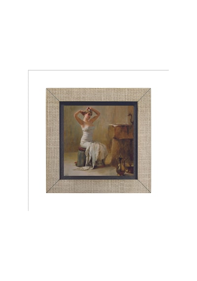 Banyo Sonrası Theodore Jacques Ralli, 1901 Baskılı Mdf Magnet 7x7 46