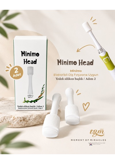 Minimo Head Ultra Premium Yedek Fırça Başlığı Adım 2