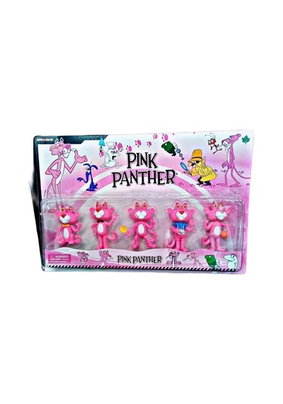 Generic Pembe Panter Kartela Set Gnsrkfaz1831 Diğer