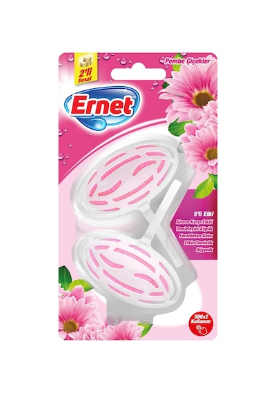 Süp Klozet Blok Beyaz Çiçekl 2x40g