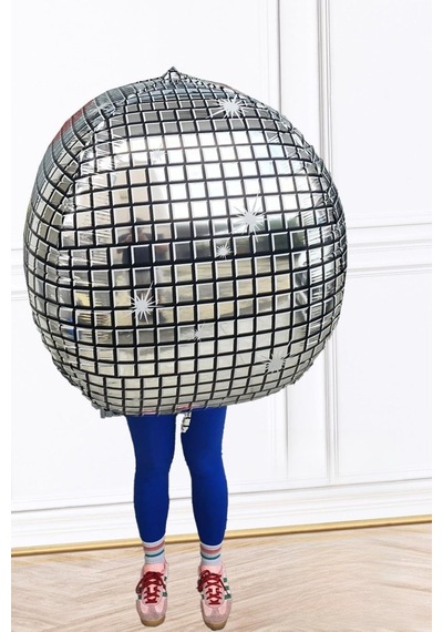 Dev Disko Topu Şeklinde Folyo Balon 50inç 125cm Sku: Zeusstkebe9e96320 .