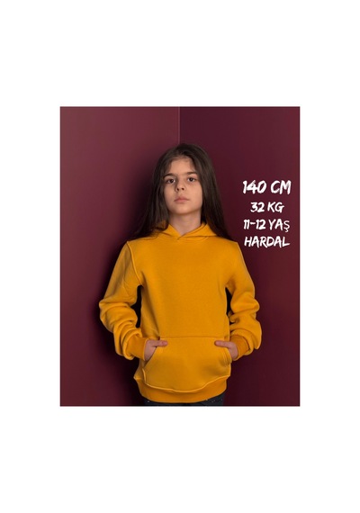 Pxm 3 Iplik Şardonlu Çocuk Kapşonlu Ve Kanguru Cepli Sweatshirt Günlük Kullanım Hoodie Sarı Hardal Sarısı Hardal Sarısı Pxm 3 Iplik Şardonlu Çocuk Kapşonlu Ve Kanguru Cepli Sweatshirt Günlük Kullanım Hoodie Sarı Hardal Sarısı Hardal Sarısı