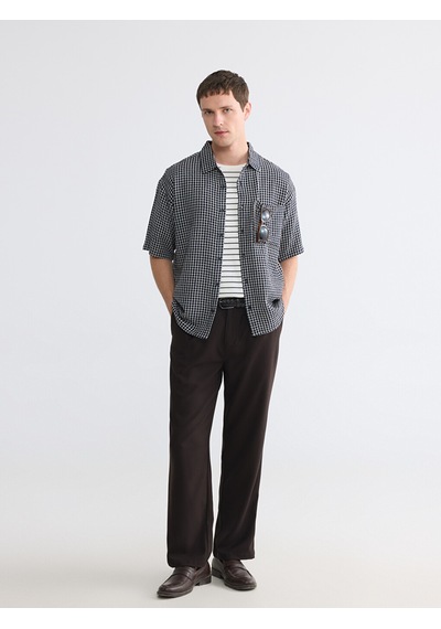 Lcw Vision Lacivert Regular Fit Ekose Erkek Gömlek Lcw Vision Lacivert Regular Fit Ekose Erkek Gömlek