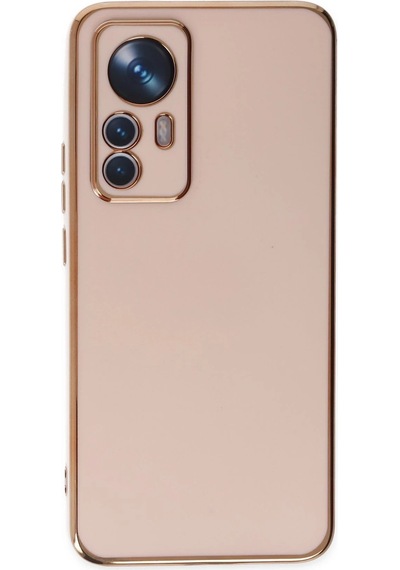 Mey İthalat Mi 12t Pro Kılıf Volet Silikon - Pembe