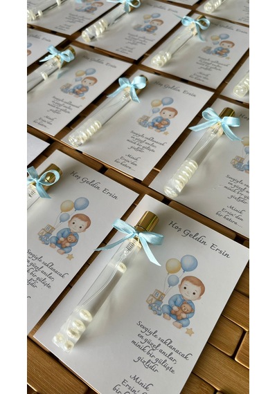 Kişiye Özel - İsme Özel Hoş Geldin Bebek Ve Bebek Mevlüdü Hediyeliği - Sünnet 11CM