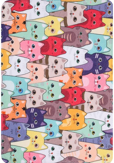 Rovigo Home Baskılı Kaymaz Taban 2 Li Banyo Paspas Takım Rvg5125-100X60-60X50 Çok Renkli