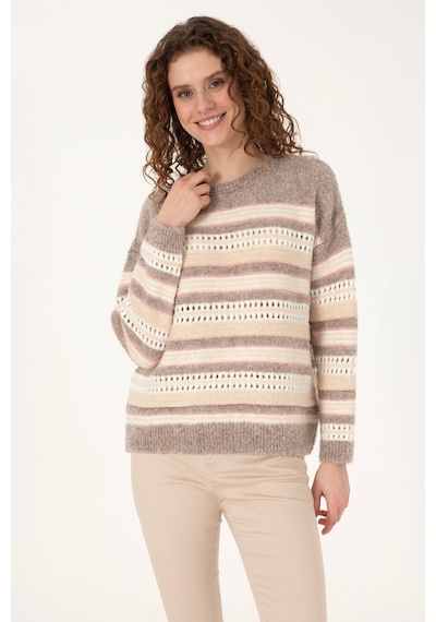 U.S. Polo Assn. U.s. Polo Assn. Kadın Kazak /triko 50310205-vr256 İnci