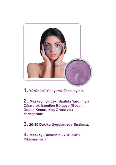 Beauty Eyes Polypeptide Gözaltı Maskesi 60'lı