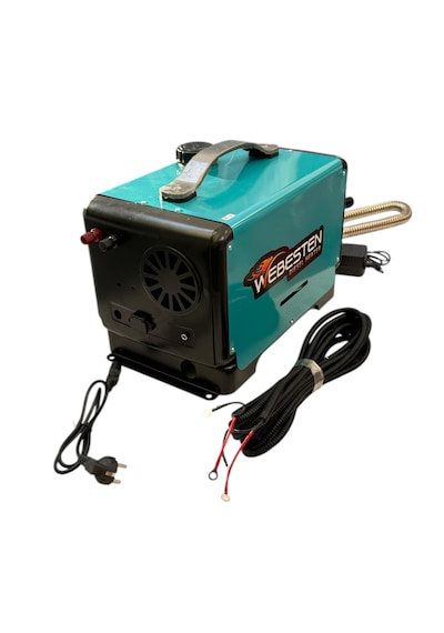 Webesten Taşınabilir Akülü Dizel Isıtıcı 12/24/220v Bluetooth'lu Serisi 4 Metre Hortum Hediyeli 01