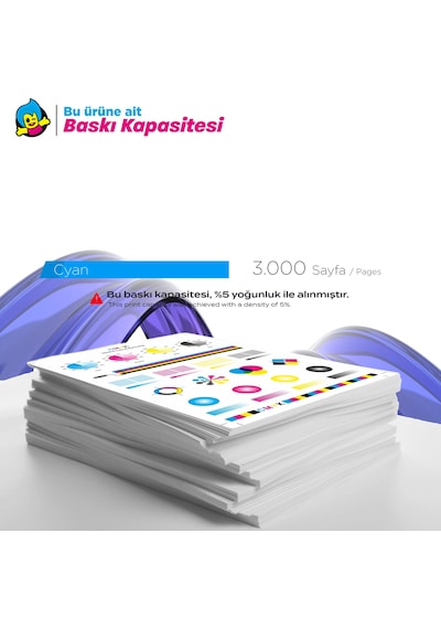 Epson T11c2 - C13t11c240 Uyumlu Kartuş Mavi / Wf-c5390  / Wf-c5890