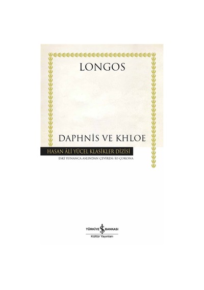 Daphnis Ve Khloe Ciltli / Longos