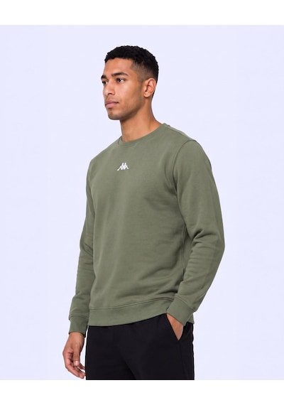 Kappa Carlo Erkek Haki Regular Sweatshirt