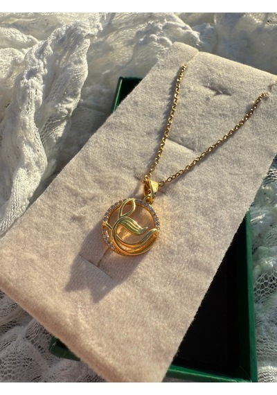 Leaf Harmony Pendant Altın
