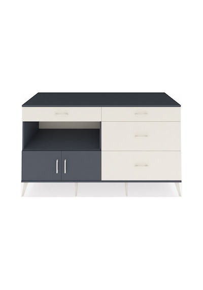 Kronos Konsol Tek Raflı 4 Çekmeceli 2 Kapaklı 176x59x99 Antrasit- Antrasit-antrasit/aytaşı Kronos Konsol Tek Raflı 4 Çekmeceli 2 Kapaklı 176x59x99 Antrasit- Antrasit-antrasit/aytaşı