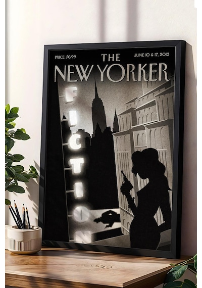 The New Yorker Çerçeveli Tablo June 10 2013