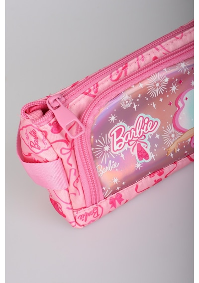X Dekomus Lisanslı Barbie Ballerina Magic Collection Kalem Çantası,geçmeli Kalem,silgi,kalemtraş Ve Kurşun Kalem Seti Altın