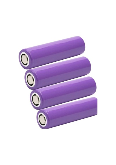 4 Adet 3.7v Şarjlı 18650 Lityum Pil 1200mah 34gr Şarj Edilebilir