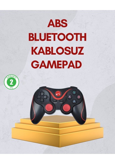 Ergonomik Tasarımlı Kablosuz Bluetooth Gamepad Titreşimli 92697505