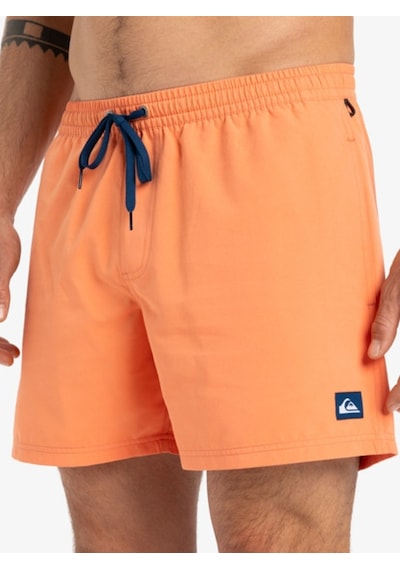 Quiksilver Everyday Solid Volley 15" Erkek Yüzücü Mayo Eqyjv04120 Turuncu Turuncu - Yeşil