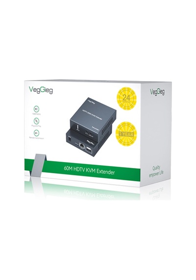 1080p Full Hd 60hz Hdmı Kvm Extender 60 Metre Cat5e/6 Hdmı Menzil Genişletici Uzatıcı