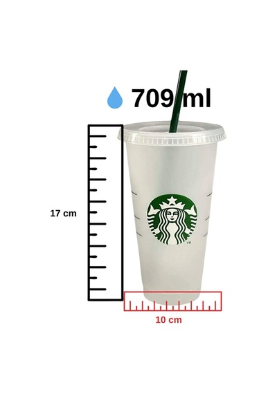 Starbucks Soğuk Içecek Için Seyahat Kupası Cold To-go Cup - 709 M