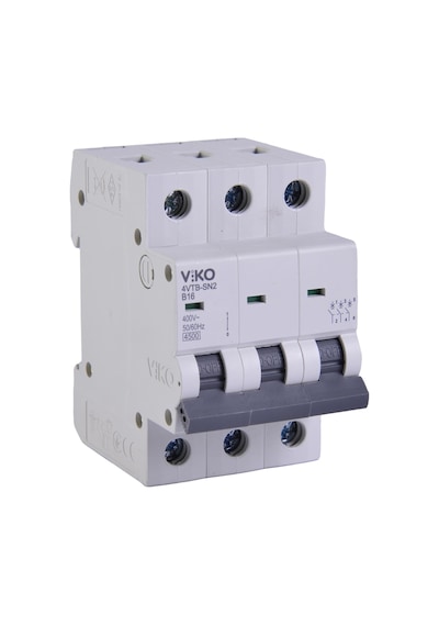 Viko 4vtb-3b16 Otomatik Sigorta 4,5ka B Tipi 3 Kutup 16a 10