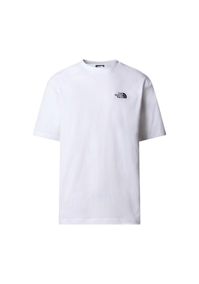 The North Face Essential Oversize Simple Dome Erkek T-shirt Beyaz-beyaz