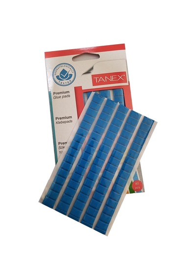 Hamur Yapıştırıcı Mavi Renk 50 Gr 1 Paket Sökülebilir Renkli Sakız Yapıştırıcı Fix 80 Parça Tackit