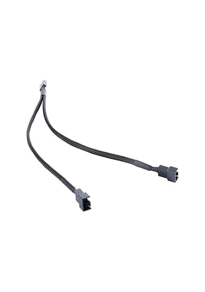 Ancheyn Fan Çoklayıcı 2 Port Y Pwm 4 Pin Splitter Çoklayıcı Switch Kablosu 5025