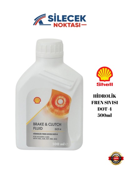 Shell Hidrolik Fren Sıvısı Dot-4 500ml