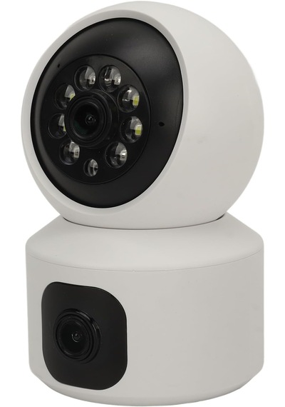 360 Full Hd Çift Kameralı 1080p Wifi Akıllı Güvenlik Kamerası