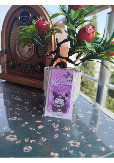 Kuromi -3 Temalı Mıknatıslı Ayraç 10lu
