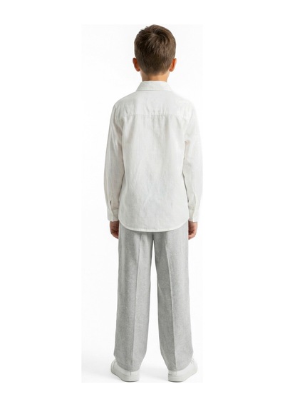 Xo Kids Erkek Çocuk 4lu Alt Üst Takım 11-14 Yaş 14201 Gri