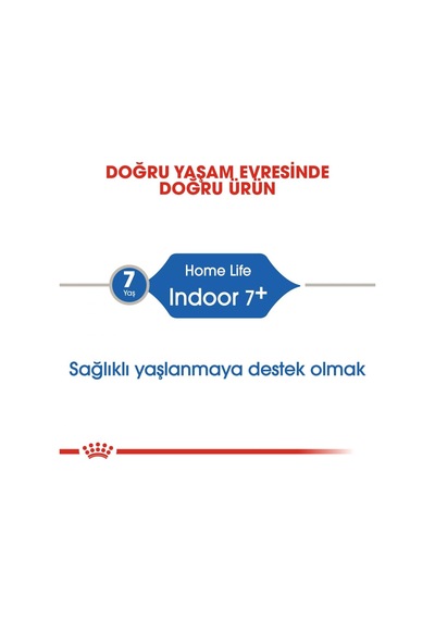 Indoor +7 Yaşlı Kuru Kedi Maması 3,5 Kg