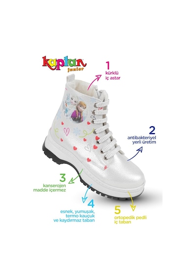 Kaptan Junior Kız Çocuk Botu Ortopedik Içi Kürklü (525089690)