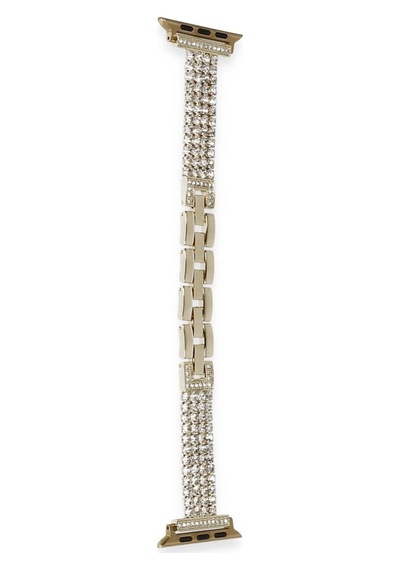 Watch 38mm Live Taşlı Kordon - Gold - 100