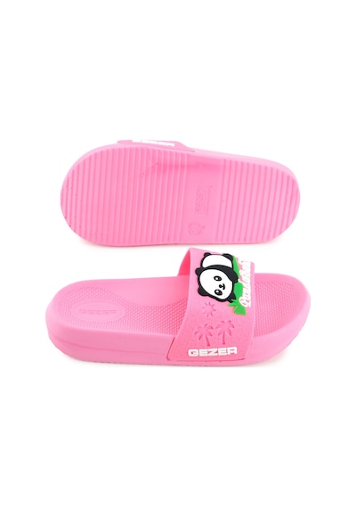 Gezer Panda Yazlık Kız Çocuk Pu Islak Zemine Uygun Rahat Taban Ev Bahçe Banyo Havuz Terlik PEMBE Gezer Panda Yazlık Kız Çocuk Pu Islak Zemine Uygun Rahat Taban Ev Bahçe Banyo Havuz Terlik PEMBE