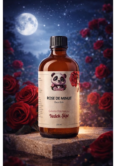 Rosie Rose De Minuit Çubuklu Oda Kokusu Yedek Şişe 250 Ml Gece Gülü Aromalı Yedek Şişe Fresh