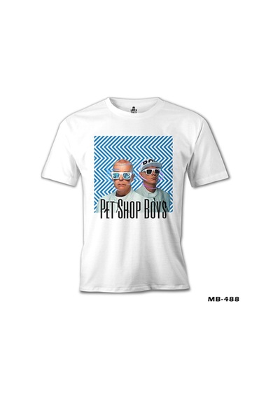 Pet Shop Boys - Super Beyaz Erkek Tshirt