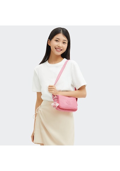 Kipling Kıplıng Abanu Küçük Boy Omuz Çantası Pembe Enjoyable Blush Pembe