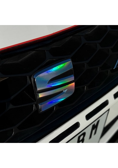 Seat Leon Mk2/Mk3 Amblem Hologram Stıcker Set