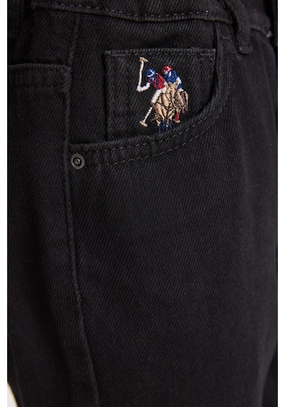 U.S. Polo Assn. U.s. Polo Assn. Erkek Çocuk Siyah Şort Jean 50324822-dn0027