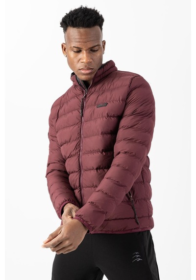 Maraton Sportswear Regular Erkek Dik Yaka Takma Kol Basic Bordo Mont 22314-bordo Bordo
